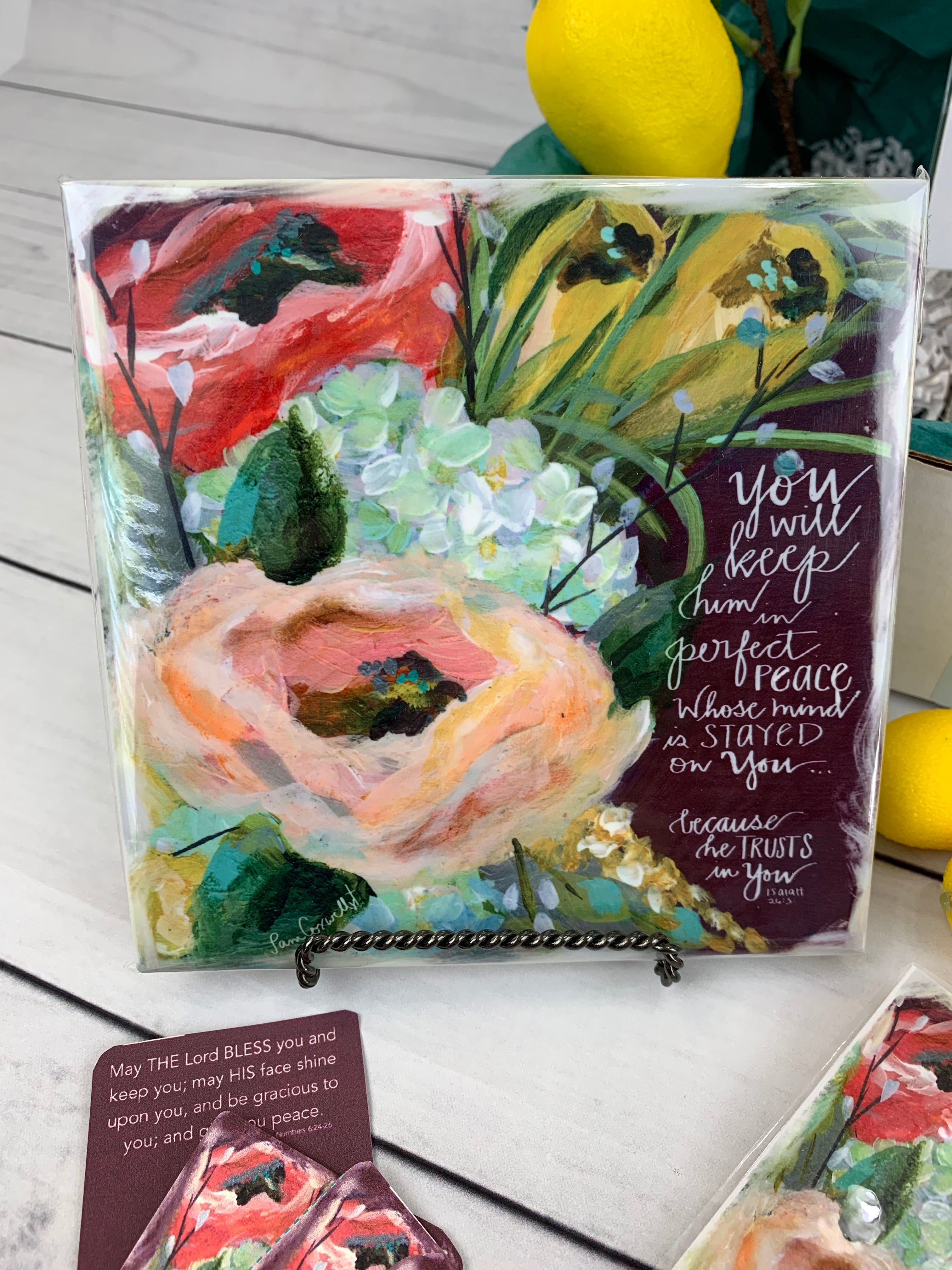 Story Behind the Art: What's Inside June's "Lemonade Reminders" Christian Subscription Box for Women (+ Why I Chose It)