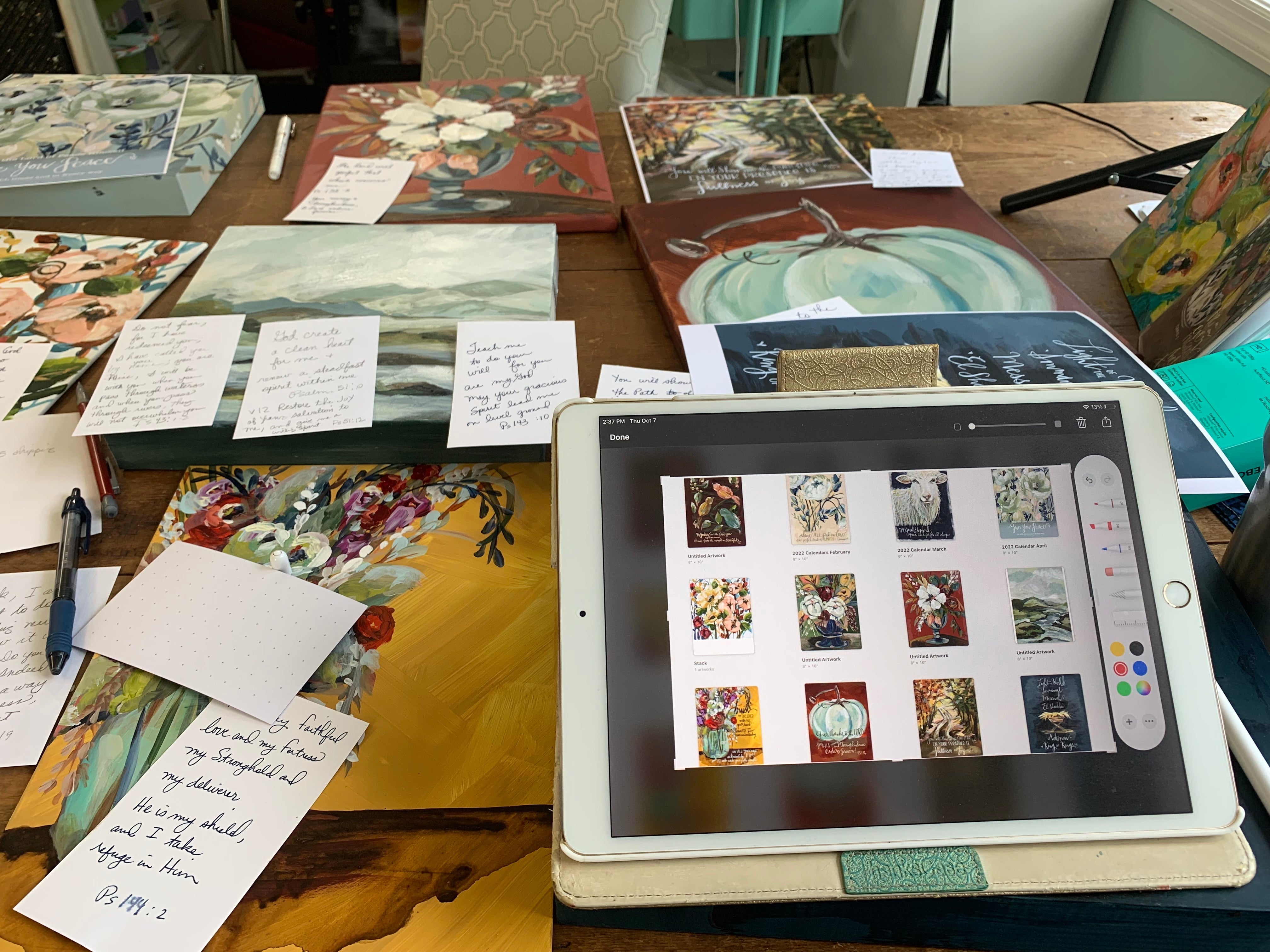 Behind the Scenes: Story Behind Making the Words Worth Remembering 2022 Calendar