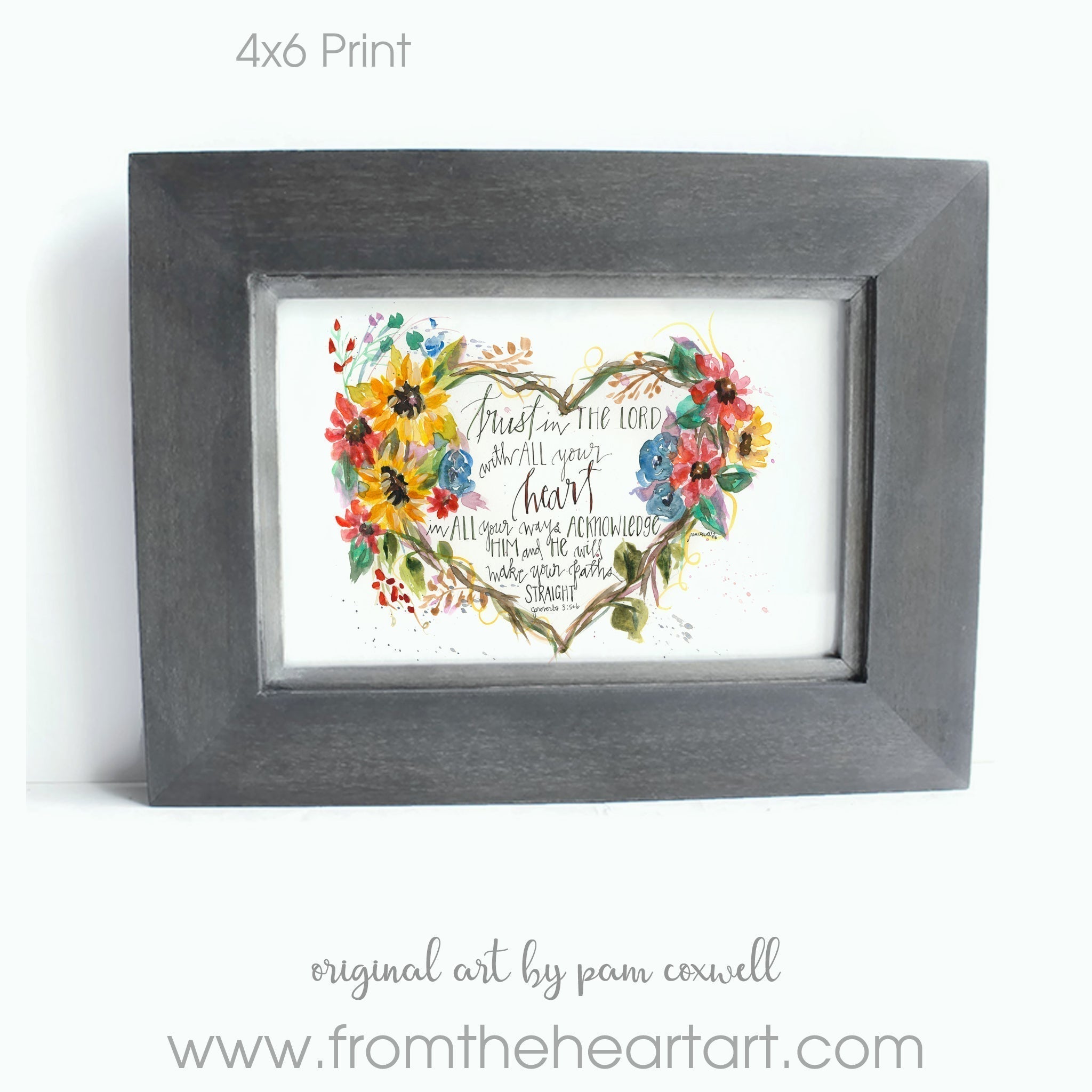 Floral Trust Heart