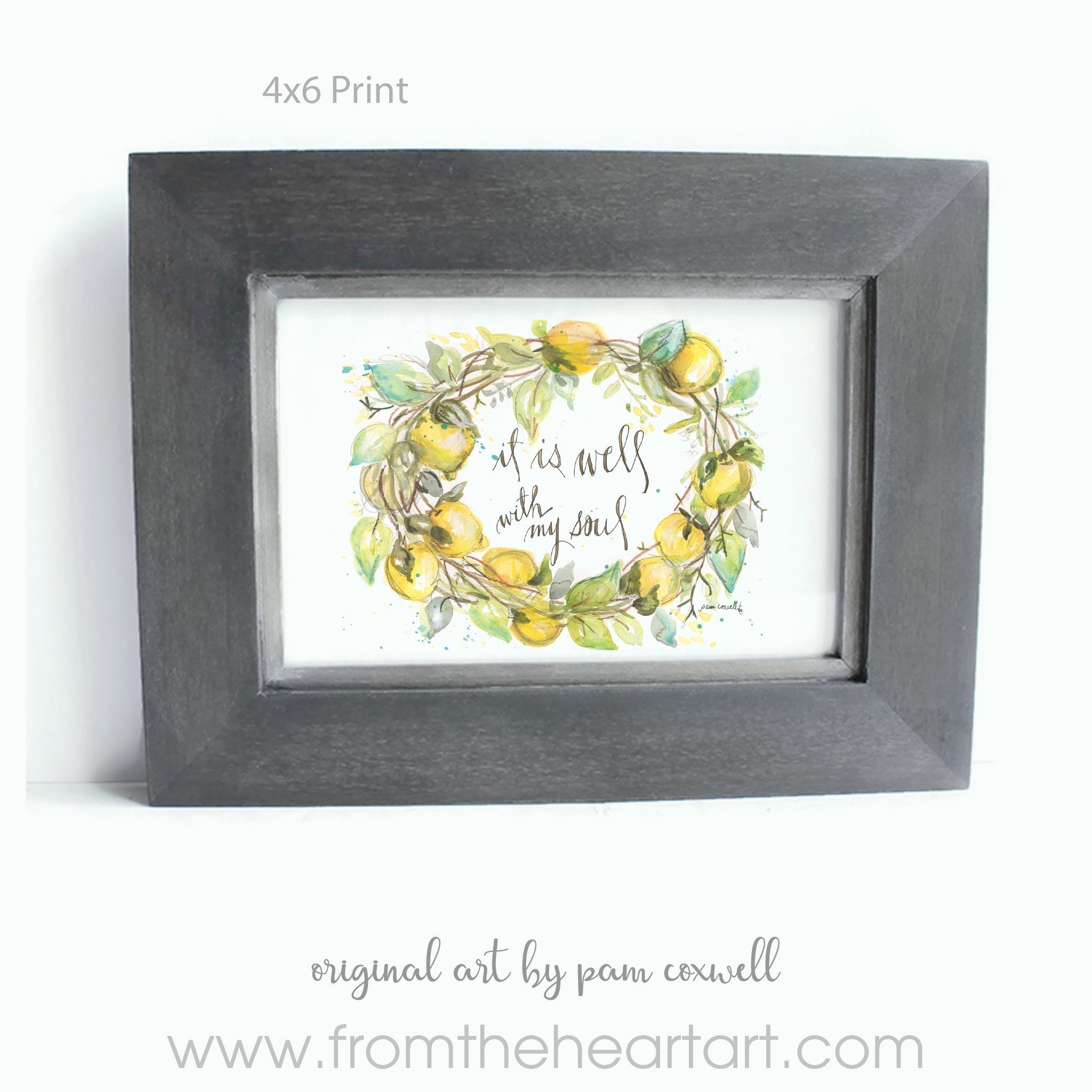 Lemon Wreath