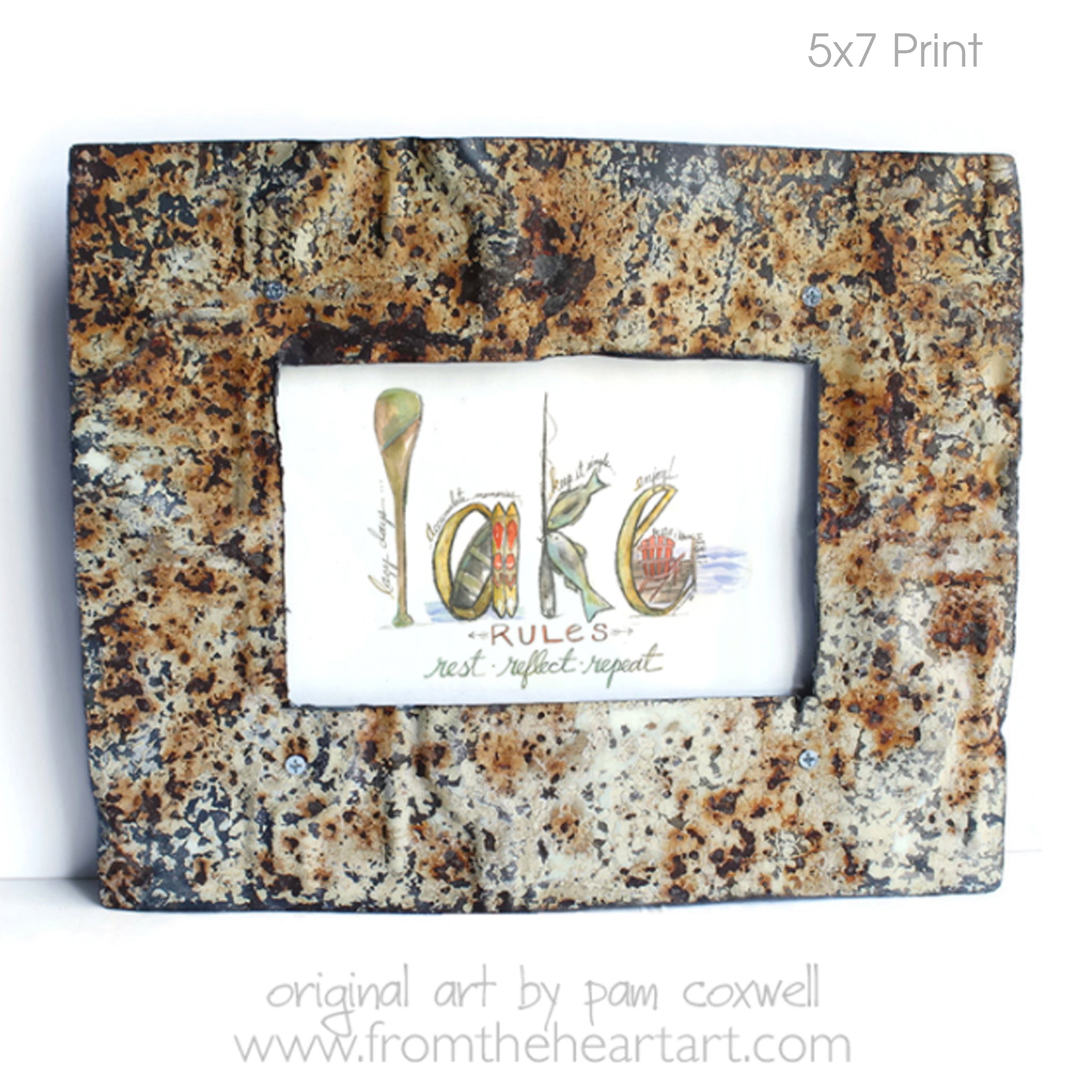Lake - Word Art