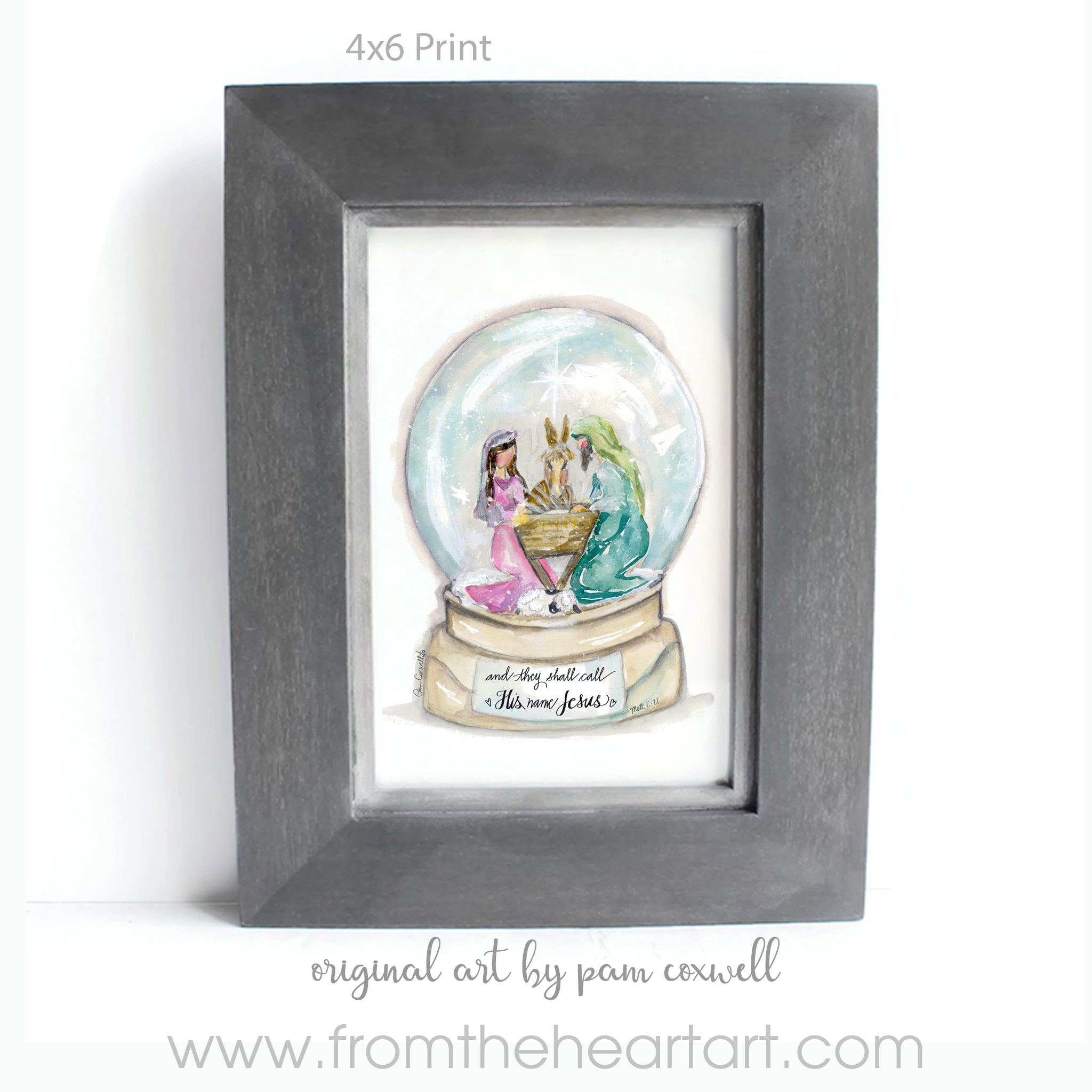 Nativity Snow Globe