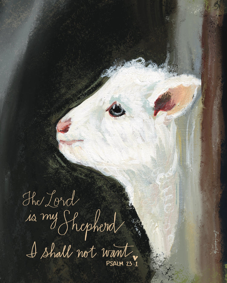 “I shall not want.” – From the Heart Art