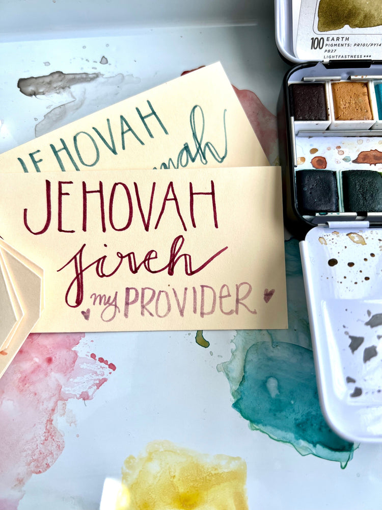 4 Reasons to Hand Letter Scripture – From the Heart Art