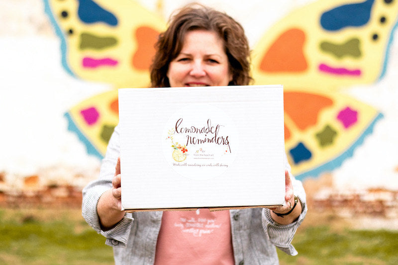 STORY BEHIND THE ART: Why I Created Our "Lemonade Reminders" Christian Subscription Box for Women