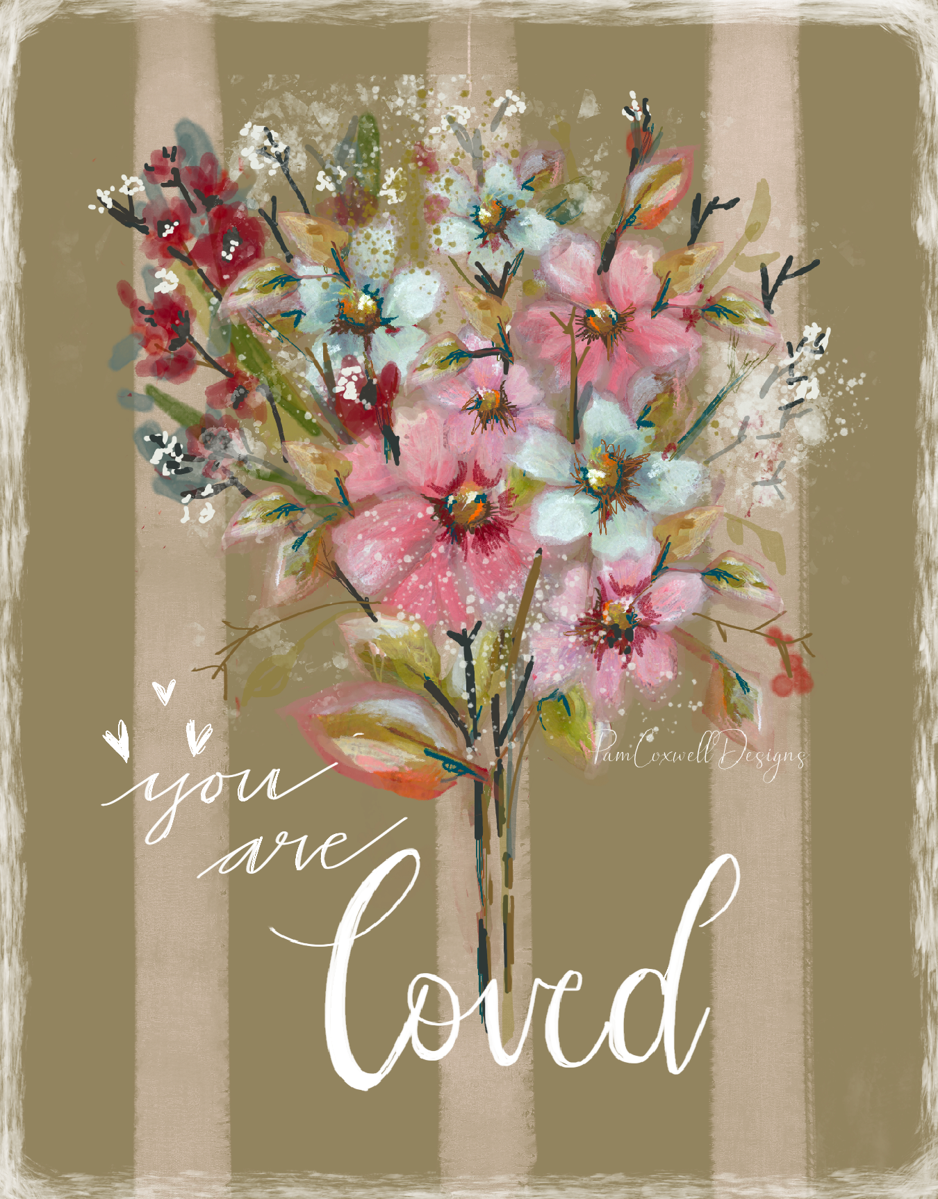 You Are Precious & Loved Car Charm