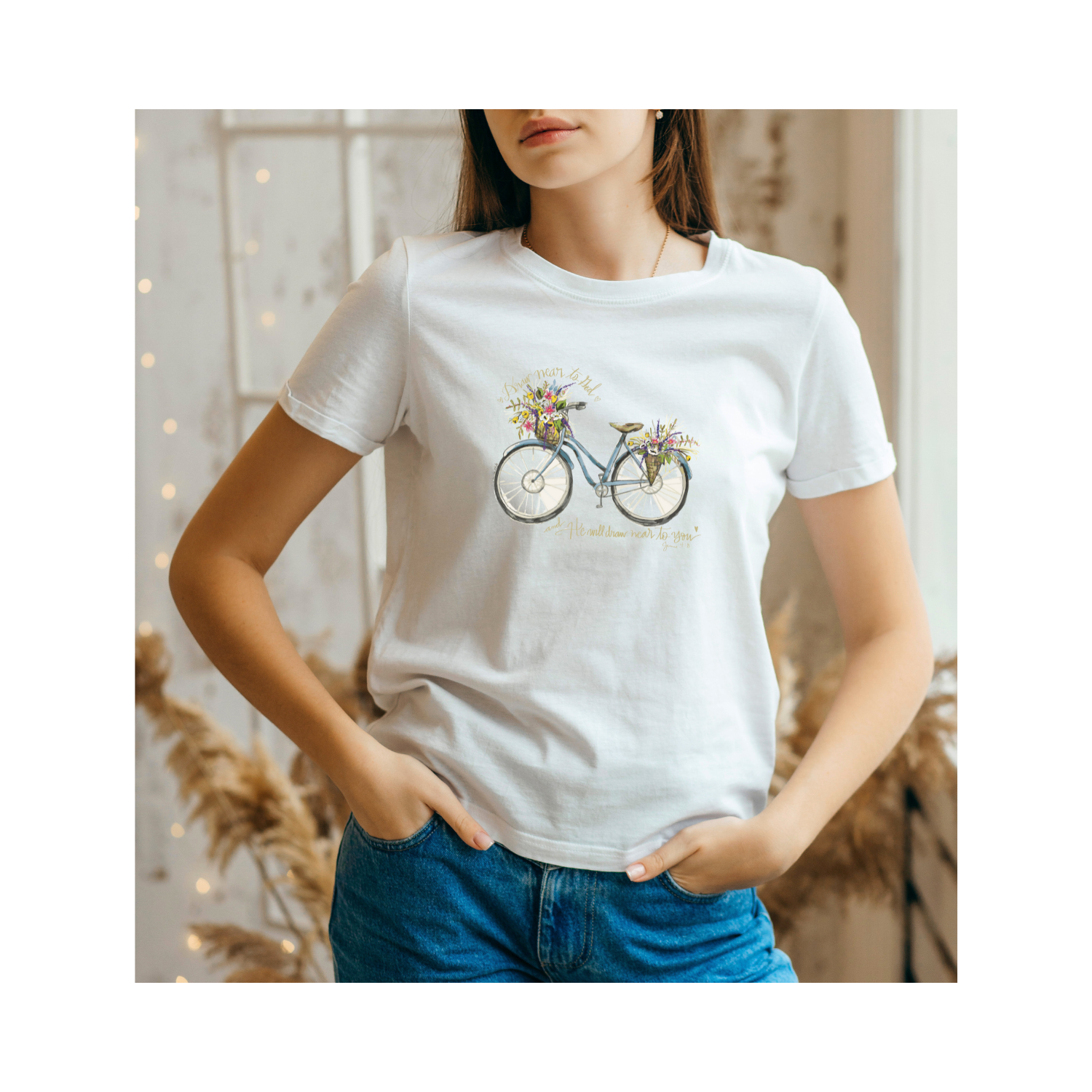 "Draw Near Bicycle" T-Shirt