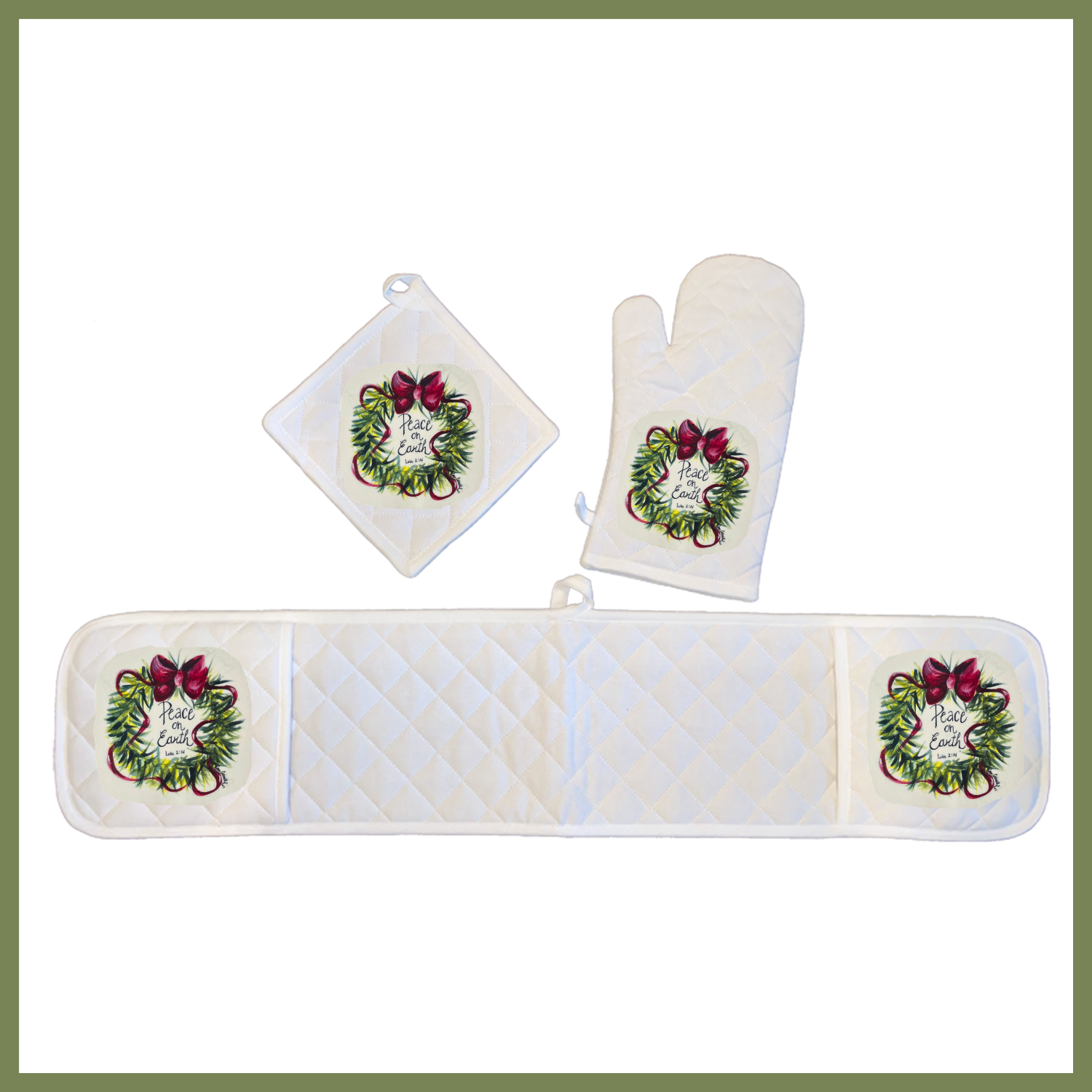 Peace Bow Wreath - Kitchen Products