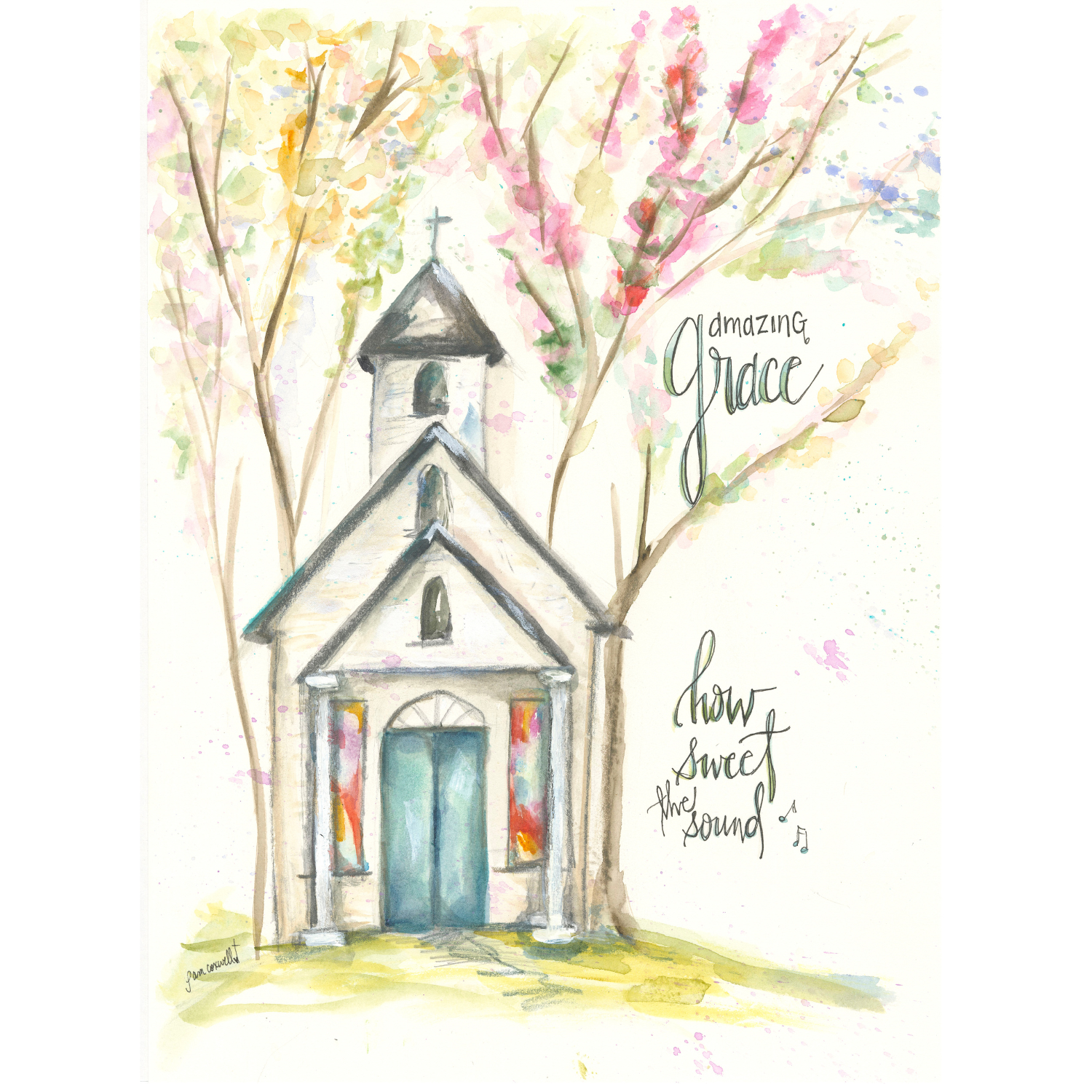 Classic Chapels Car Charm