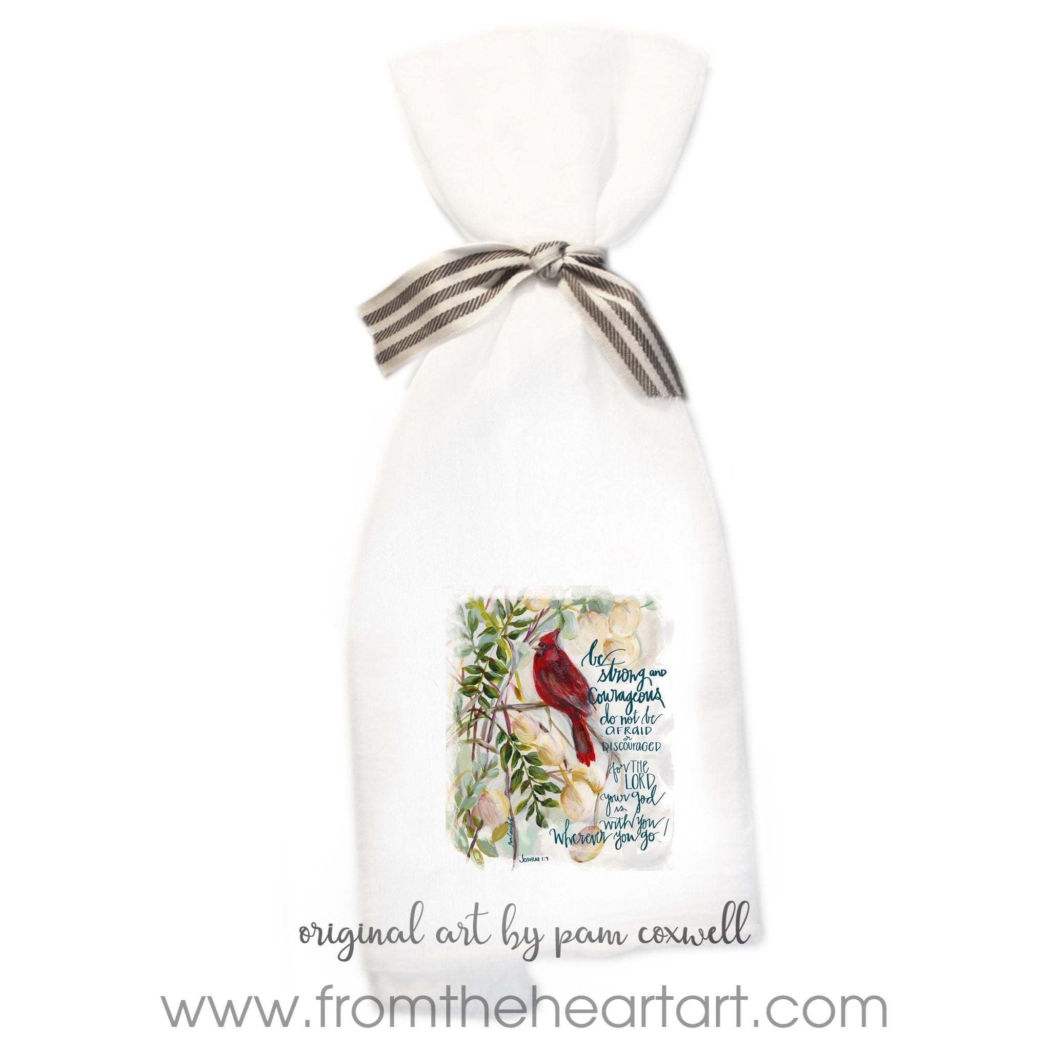 Be Strong Cardinal – From the Heart Art